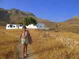 Grecia 2008 - Serifos - 281 Doni on the road